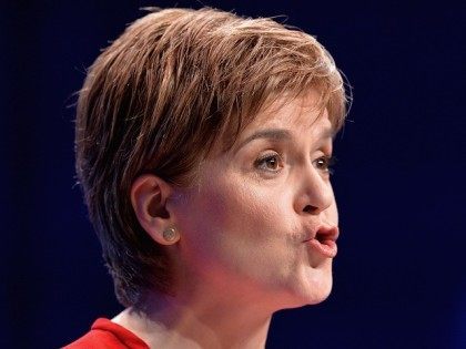 Sturgeon on October 17, 2015 in Aberdeen, Scotland.