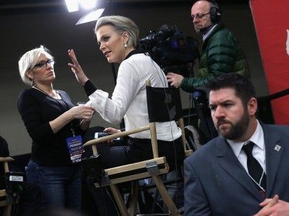 FOX News anchor Megyn Kelly prepares to interview Republican presidential candidate, Sen. Marco Rubio (R-FL) before his last campaign rally before voters head to the polls on Tuesday in the Nashua Community College gymnasium February 8, 2016 in Nashua, New Hampshire. The New Hampshire primary, the nation's first, is tomorrow. …