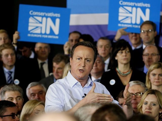 LONDON, UNITED KINGDOM - FEBRUARY 24: British Prime Minister David Cameron launches the C
