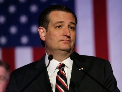 HOUSTON, TX - MARCH 15: Republican presidential candidate Sen. Ted Cruz (R-TX) speaks at