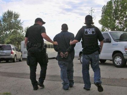 ICE Officer Makes Arrest