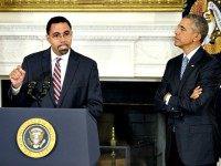 John King and Obama Getty