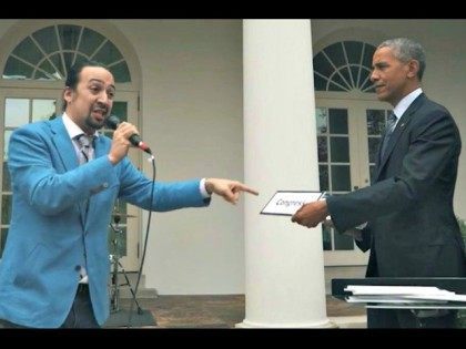 Lin-Manuel Miranda and Obama Rap NBC News