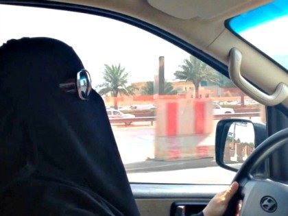 Saudi Woman Driver AP