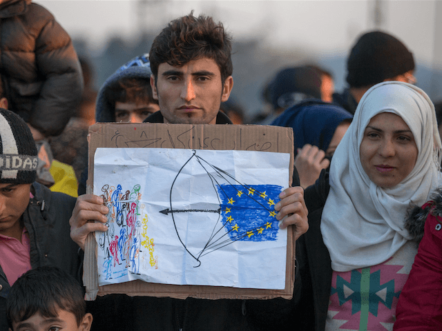 Migrant Greece European Union EU Turkey