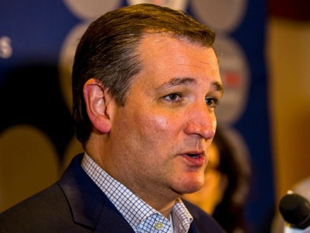 Republican presidential candidate, Sen. Ted Cruz (R-TX) holds a campaign rally ahead of th