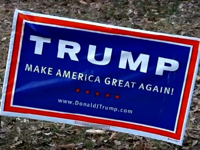 Trump for President Sign