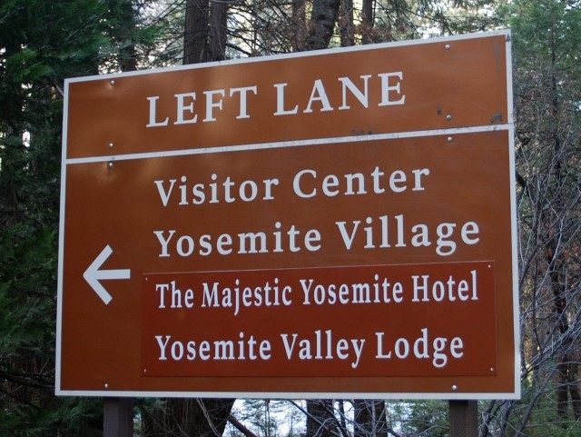 Yosemite sign (National Park Service via AP)