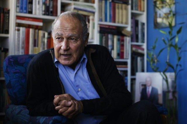 Former Egyptian foreign minister Ahmed Abul Gheit, expected to be elected as the new secre