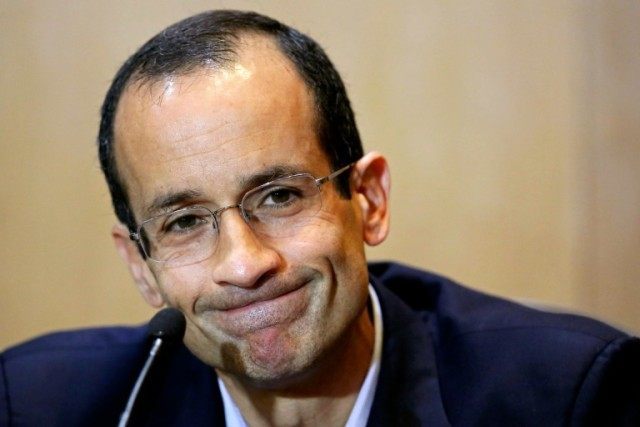 Marcelo Odebrecht answers questions during a 2015 parliamentary hearing in the Brazilian c