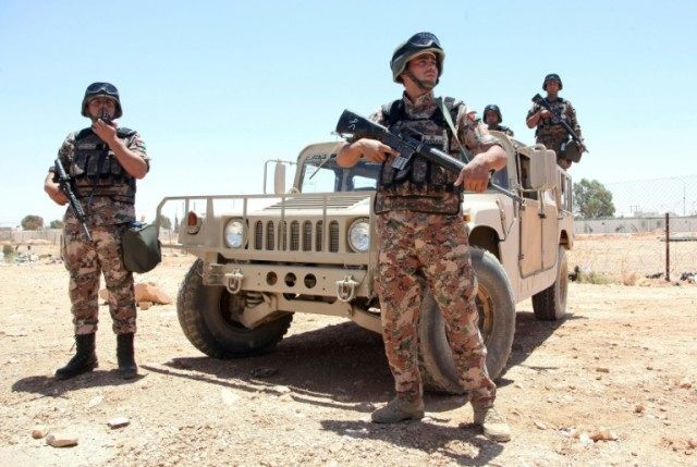 Jordan reinforced its borders with Iraq and Syria after Islamic jihadists captured a large