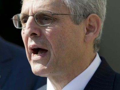 US Supreme Court nominee Judge Merrick Garland speaks after being nominated by US Presiden