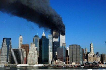 The World Trade Center's Twin Towers in New York collapsed after two planes crashed into t