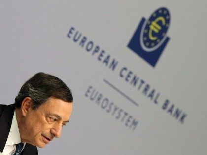Mario Draghi, President of the European Central Bank (ECB), addresses the media following the meeting of the Governing Council in Frankfurt am Main, western Germany, on March 10, 2016