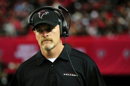 Atlanta Falcons coach Dan Quinn, pictured on November 1, 2015, has apologized to college s