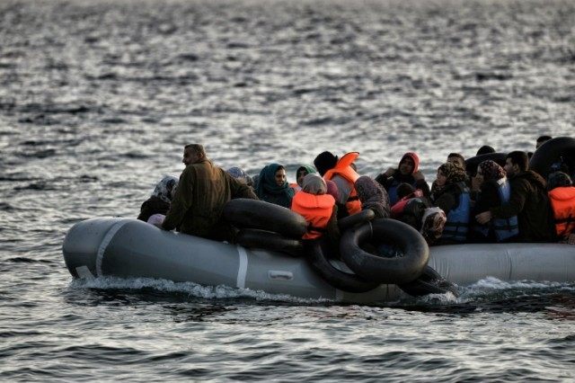 More than one million migrants made the perilous journey across the Aegean Sea from Turkey