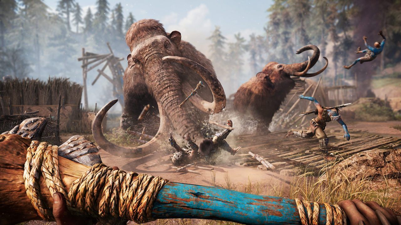 far-cry-primal-mammoth-attack