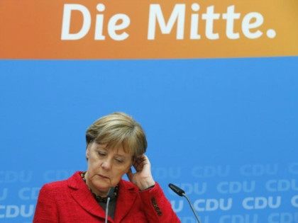 German Chancellor and Christian Democratic Union (CDU) leader Angela Merkel …