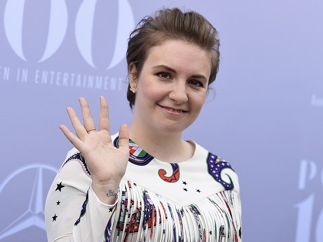 Lena Dunham attends The Hollywood Reporter's Women in Entertainment Breakfast at Milk