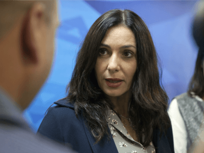 Israeli Minister of Sports and Culture Miri Regev attends the weekly cabinet meeting on Ju