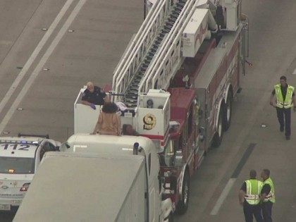 naked woman on truck