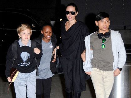 9-Year-Old Shiloh Jolie-Pitt Rocks ‘Einstein Was a Refugee’ T-Shirt