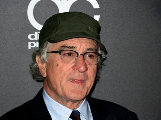 Actor Robert De Niro said a documentary by a former British medical researcher who claimed