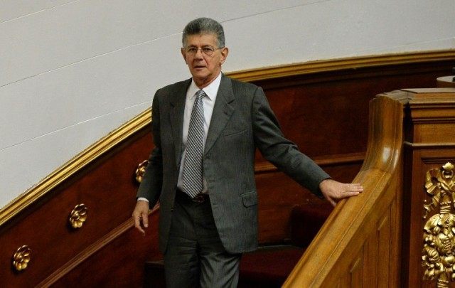 National Assembly speaker Henry Ramos Allup said the amnesty bill for political prisoners