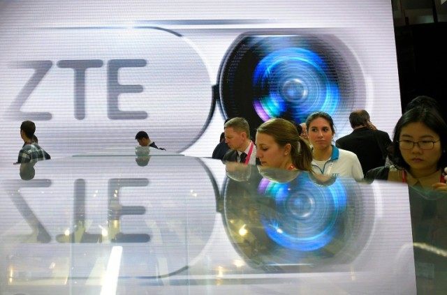 Washington has slapped restrictions on China's ZTE and three linked companies for illicitl