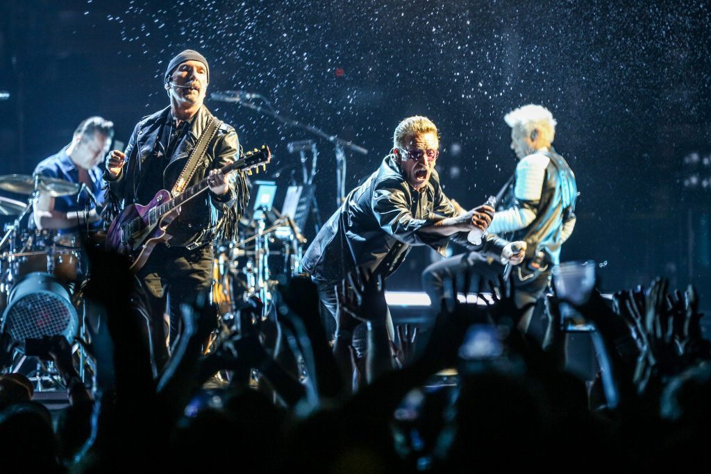 The Edge, Larry Mullen Jr., Bono, Adam Clayton U2