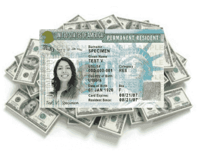 Cash for Green Card