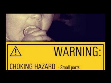 Choking Hazard Warning CBS AP