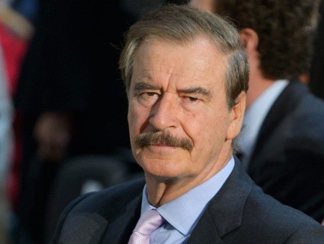 Former Mexican preisdent Vicente Fox is seen before the start of the Congressional Gold M