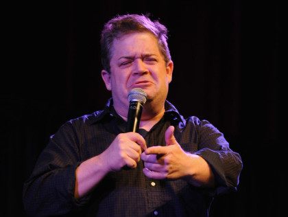 NEW YORK, NY - OCTOBER 11: Comedian Patton Oswalt performs on stage at The New Yorker Com
