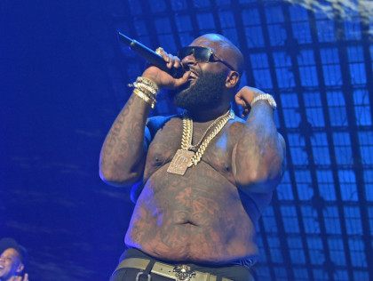 NEW YORK, NY - OCTOBER 20: Rapper Rick Ross performs onstage during TIDAL X: 1020 Amplifie