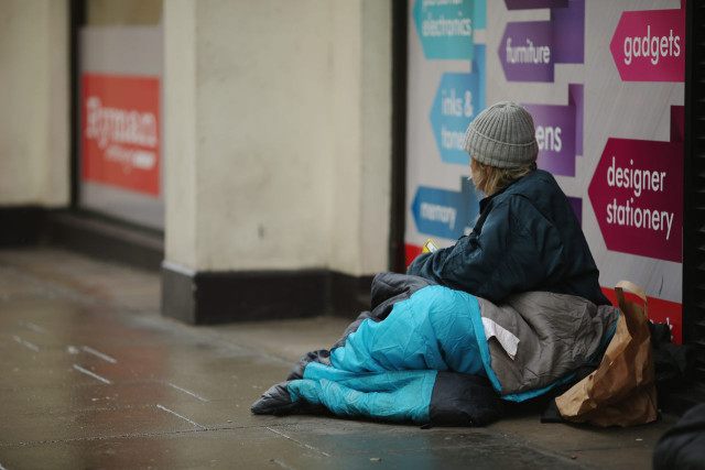 Homeless Figures In London Double In Past Six Years According To Charities