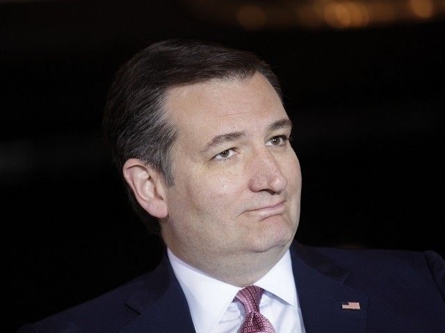 MADISON, WI - MARCH 30: Republican Presidential candidate Senator Ted Cruz (R-TX) speaks t
