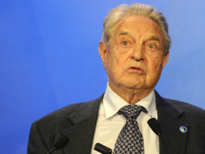 George Soros, Chairman of Soros Fund Management LLC, gives a …