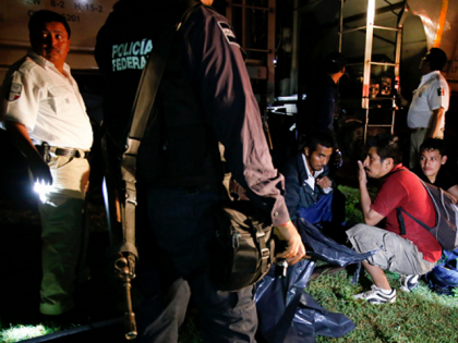 Immigration officers in Mexico - Getty