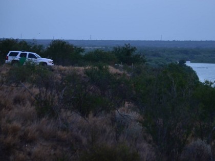 Laredo Sector Agent Watching over Border