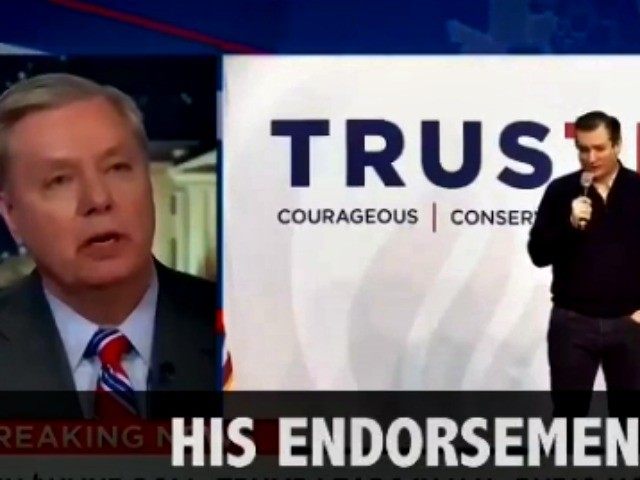 Lindsey Graham Disses Cruz Trump Ad