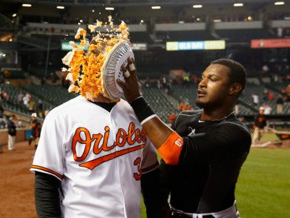 BALTIMORE, MARYLAND - APRIL 04: of their Opening Day game Oriole Park at Camden Yards on April 4, 2016 in Baltimore, Maryland. (Photo by Rob Carr/Getty Images)