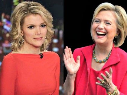 Megyn Kelly and Hillary Clinton in Red AP