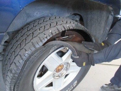 Meth in Tire