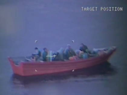 Panga boat (Screen shot / USCG)