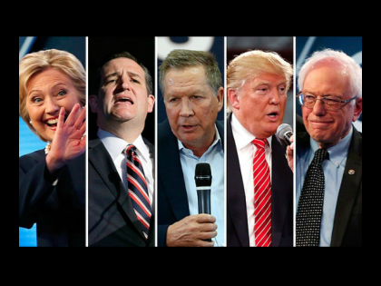Presidential Candidates AP Photos