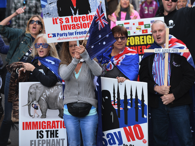 Australia nationalists immigration