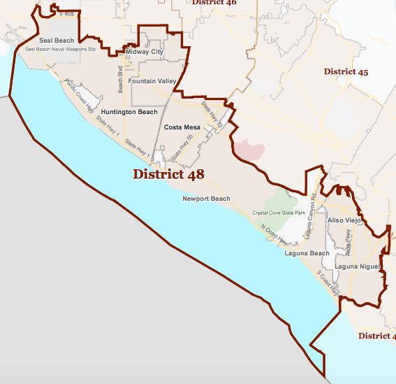 California Primary District By District 48th District