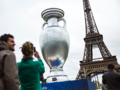 UEFA European Championship Eiffel Tower Paris football