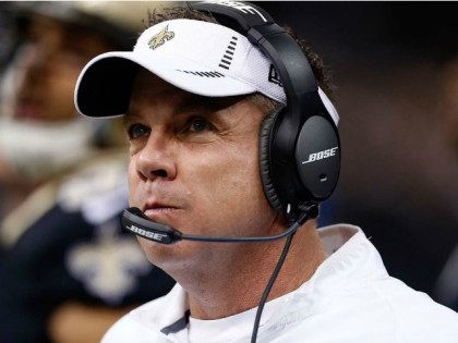 New Orleans Saints head coach Sean Payton watches from the sideline in the first half of an NFL football game against the Jacksonville Jaguars in New Orleans, Sunday, Dec. 27, 2015. (AP Photo/Jonathan Bachman)